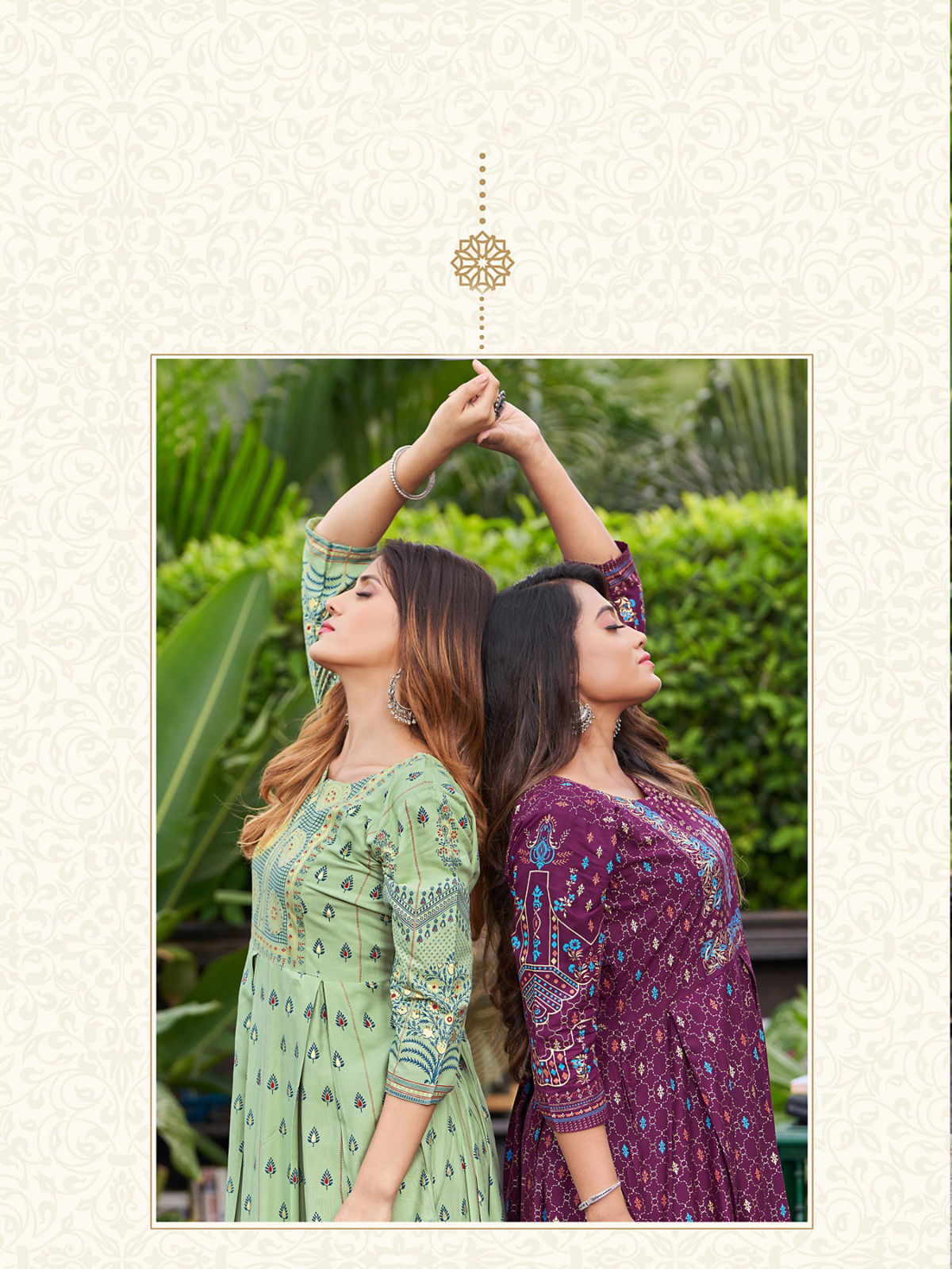 Akansha Vol 1 By Rangjyot Rayon Anarkali Kurtis Catalog